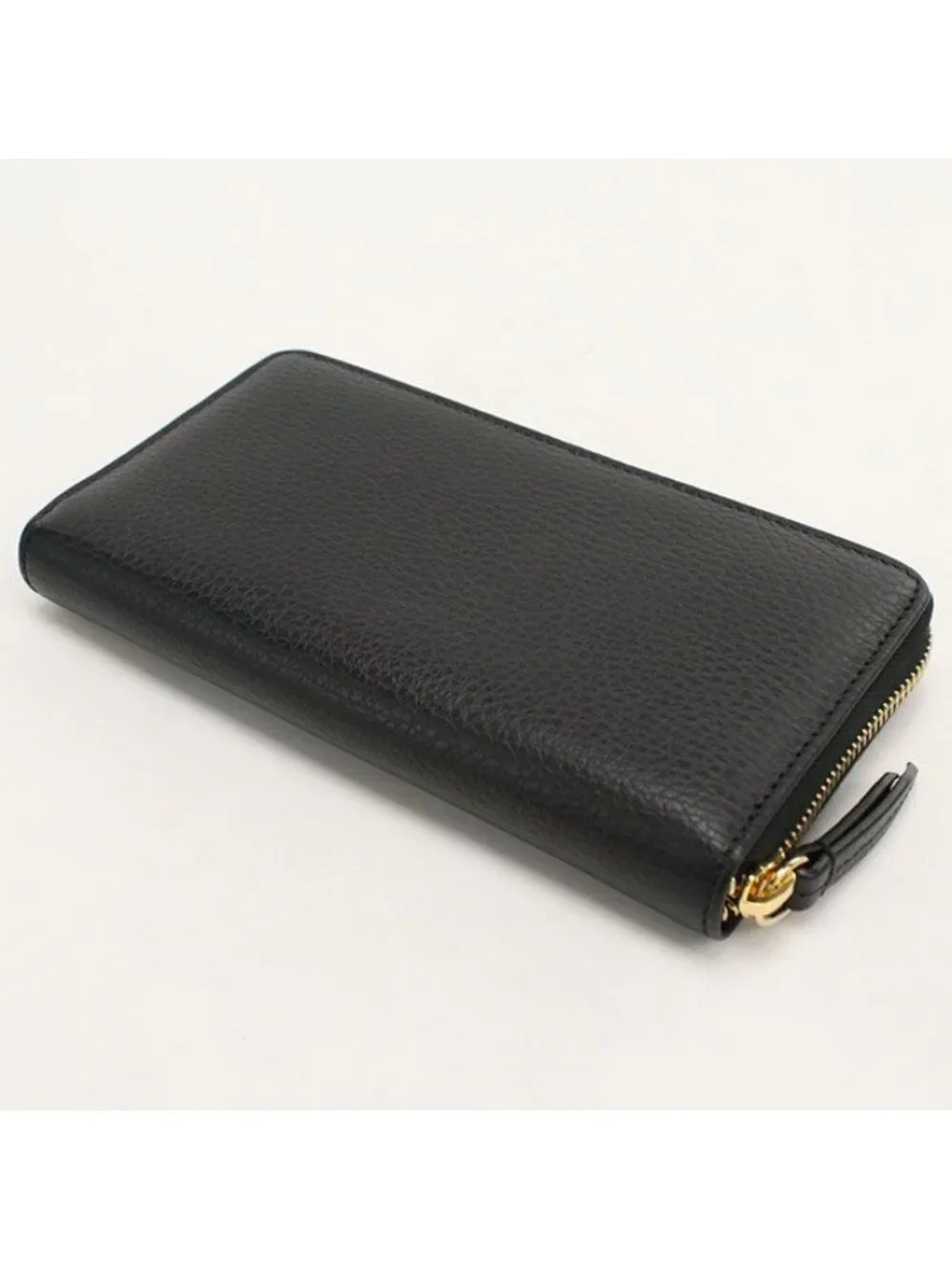 Gucci Double Wallet Zip Around Leather